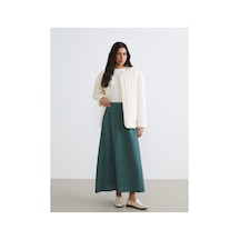 Lc Waikiki Alıta Cıty Farkıyla Lcw Modest Yeşil Düz Uzun Kadın Etek Yesil - 931500427 Yesil