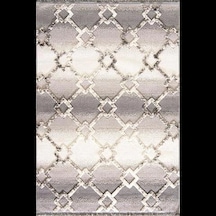Hoom Rugs Step 2203 Gri İskandinav Halı Gri