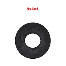 Koodmax 9X4X1 Plastik Rondela Siyah 10 - 50 - 100 Adet 10 Adet