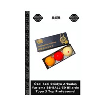 Özel Seri Stüdyo Arkadaş Yarışma Bb-ball-50 Bilardo Topu 3 Top Profesyonel