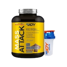 Bigjoy Sports Mass Attack Çikolata 3 KG + Shaker Bigjoy Sports Mass Attack Çikolata 3 KG + Shaker