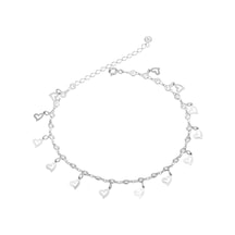 Brezza Lusso Jewelry Kalp Figürlü Zirkon Taşlı Gümüş Kadın Ayak Halhal Gümüş Brezza Lusso Jewelry Kalp Figürlü Zirkon Taşlı Gümüş Kadın Ayak Halhal Gümüş