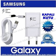 Samsung Uyumlu, Hızlı Şarj Aleti Şarj Cihazı Kablo Adaptör