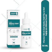 Vitarmor Skin & Coat Damla Kedi Tüy Ve Deri Sağlığı İçin Bilimsel Formül
