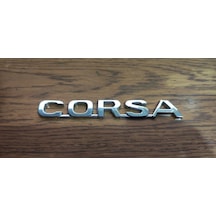 Opel Corsa B Bagaj Yazısı Corsa 1994 Yazı Krom Kaplama + Çift Taraflı Bant A Kalite