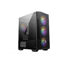 Akrilik Yan Panel İle 3x120mm Ve 1x120mm Fanlı Matx Oyun Bilgisayarı