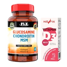 Glukozamin Kondroitin Msm Vitamin D Collagen 60 Tablet Nevfix D3