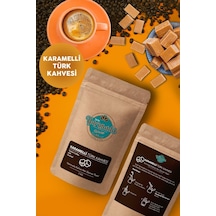 Tarihi Yarımada Kahvecisi Taze Çekilmiş Orta Kavrulmuş ve Öğütülmüş Karamelli Türk Kahvesi 1 KG