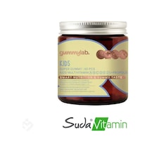 Suda Vitamin Gummylab Kids 60 Çiğnenebilir Form