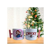 Chucky Kupa Bardak Tek Adet 0104 Çok Renkli