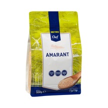 Metro Chef Amarant 500 G - Yüksek Lifli, Protein Ve Omega 3 Kaynağı 5'li Avantaj Paketi - 5 Ade Tarı