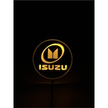 Ahmet Otomotiv Isuzu Cam Önü Logo Tabela 24volt Sarı Renk
