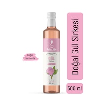 Bab-ı Şifa Doğal Fermente Gül Sirkesi 500 Ml Katkısız & Koruyucusuz Cam Şişe