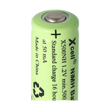 Accucell Lady Pil 50nh, Lr1, Boyut N Nimh Pil 500mah Kafa, Pozitif Kutup