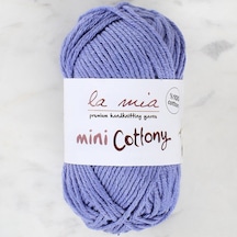 La Mia Mini Cottony 25 Gr Eflatun Bebek El Örgü İp