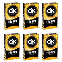 Okey Prezervatif Kondom Hisset 6 X 10'lu