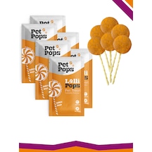 Lollipops Tavuk Ciğeri Bal Kabağı 6'lı Kedi Köpek Ödül Lolipopu