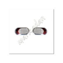 Woc Chrome Fiat Fiorino Krom Sinyal Çerçevesi 2008 Sonrası 2 Prç.