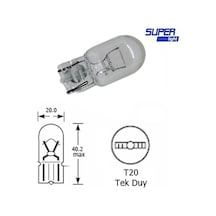 Super Light T20 Dipsiz Halojen Park Ampulü Tek Duy 2'li Diğer