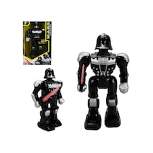 Süper Robot Mars Sesli Ve Işıklı Siyah Renk 24 Cm