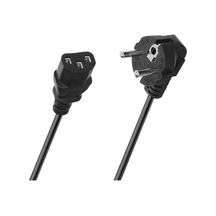 Parcbeny 175p 1.5m 0.75mm 3 Pin X 0.75mm Ac Güç Kablosu Lüks Bilgisayar Tv Ses Sistemleri İçin Lüx Power Kablo