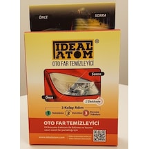 Oto Far Temizleyici Oto Far Temizleme Set Ideal Atom