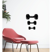 Bk Home Gym Tasarımlı Duvar Sticker-39