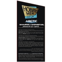 Men İkisi Bir Arada Bwash Ve Şampuan Arctic 400