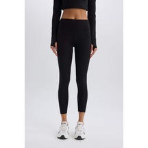 DeFactoFit Beli Saran Sporcu Tayt B4590AX24WNBK81 Siyah