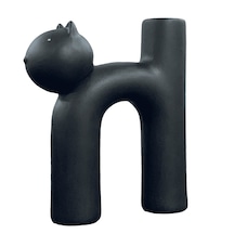 Seramik Kedi Vazo Vz262-10
