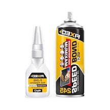 Hızlı Yapıştırıcı Seti, Şeffaf Ve Güçlü Bağlantı, 200 Ml