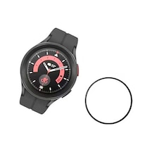 Lexroo Galaxy Watch 5 Pro 45mm Pmma Pet Saat Ekran Koruyucu - Siy