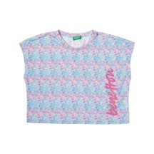 United Colors Of Benetton Kız Çocuk Tshirt Bnt-g21257 001