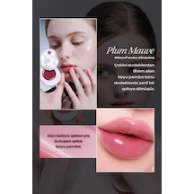 Nemlendirici Parlak Bitişli Renkli Dudak Balmı Objet By Kundal Dew Drop Lip Glaze Balm Plum Mauve