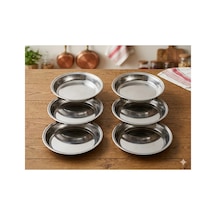No1 Abant Paslanmaz Çelik 15cm X 3cm Paça ,çorba,meze, Çerez Veya Küçük Porsiyonlar İçin Gümüş