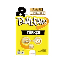 Günay Güncel 8. Sınıf Türkçe 32 Haftalık Deneme Yeni Nesil Seti
