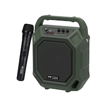 Magicvoice Mv-10132ae Kablosuz El Mikrofonlu Usb-sd-bt Taşınabilir Seyyar Ses Sistemi