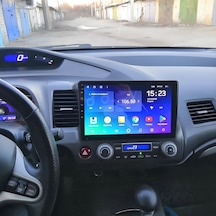 Honda Civic Fd6 2007-2011 Uyumlu 4gb Ram 32gb Android Navigasyon Multimedya Tesla Ekran Android Teyp Double Teyp Kablosuz Carplay Android Auto Bluetooth Wifi Gps Geri Görüş Kameralı 10.2"
