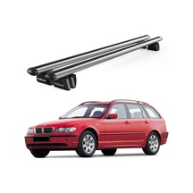 Pençe Bmw 3 Series Touring 2000-2005 Uyumlu Gri Ara Atkı Port Bagaj Tavan Barı