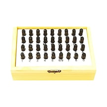 26127 36 Pc Letter And Number Punch Set Genel