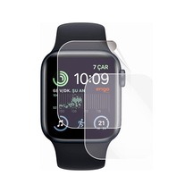 Apple Watch 40mm Esnek İle Uyumlu Ekran Koruyucu, Tam Kaplayan Akıllı Saat Koruması, Çizilmeye Dayanıklı Tpu Koruma 2 Adet, Hd Şeffaf Çok Renkli