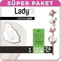 Ladyfit Pamuk Hijyenik Ped Normal 24'lü