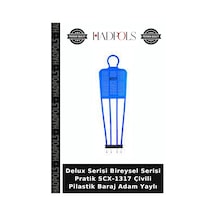 Delux Serisi Bireysel Serisi Pratik Scx-1317 Çivili Pilastik Baraj Adam Yaylı Çok Renkli