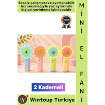 Vantilatör Kompakt Hafif Sessiz Çalışma Ev Ofis Seyahat Serinleme Çok Şık Sevimli Tasarım Renkli Iş