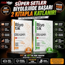 Biyotik Yayınları Tyt Ayt Biyoloji Soru Kampı Seti 2 Kitap