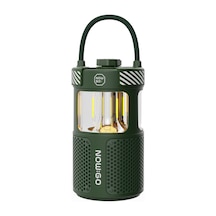 Nowgo F1 20w Bluetoooth Hoparlör Taşınabilir Powerbank Kamp Feneri Yeşil