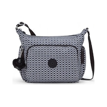 Kipling Gabb Signature Kadın Omuz Çantası Kı6525 Beyaz - Lacivert