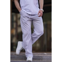 Madmext Gri Beli Ayarlanabilir Bol Paça Dökümlü Çizgili Pantolon 6541-gri Gri Madmext Gri Beli Ayarlanabilir Bol Paça Dökümlü Çizgili Pantolon 6541-gri Gri