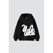 Startmore Soft Flow Baskılı Oversize Unisex Siyah Siyah