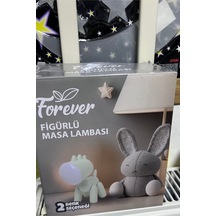 Figürlü Masa Lambası Açık Yeşil Açık Yeşil